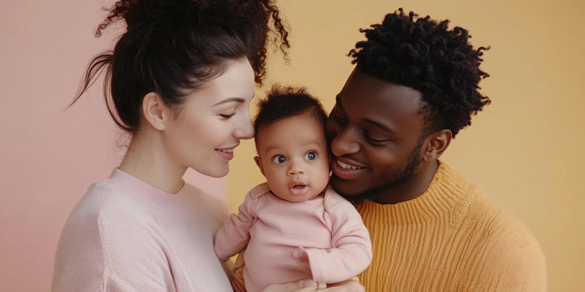 Happy family moment